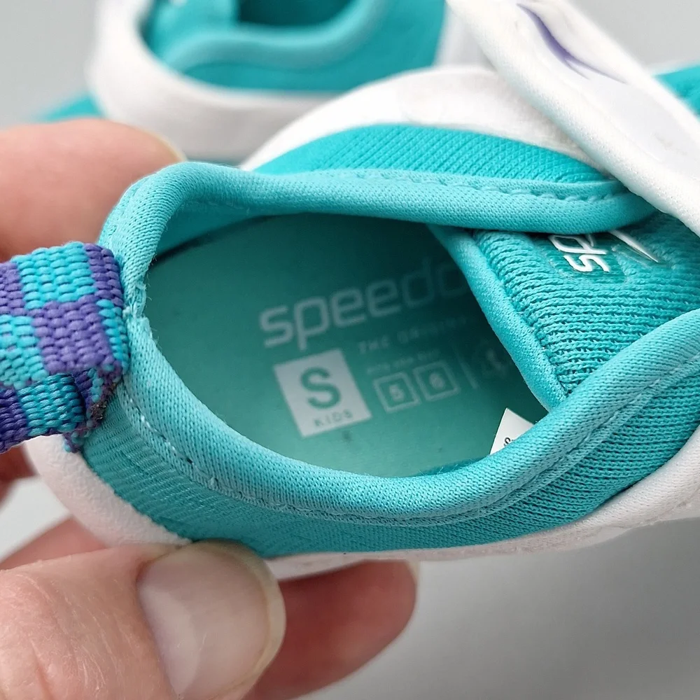 Kids Speedo Aqua Water Shoes Sz S = Size 5/6 Kids